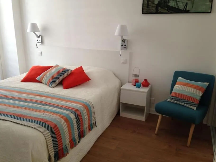 #28 1 Bdr Flat Ac Balcony Hper Central 10Mins To Beach & Old Town Nice 0*,  Frankrike