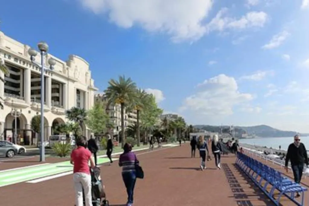 #28 1 Bdr Flat Ac Balcony Hper Central 10Mins To Beach & Old Town Nice