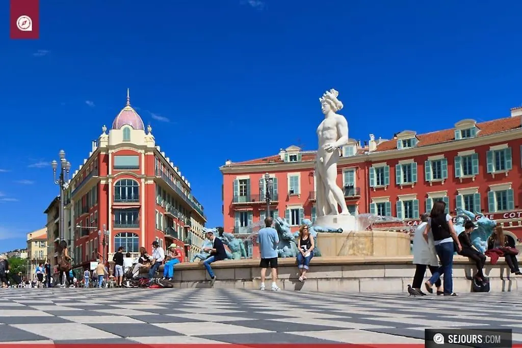 Apartment #28 1 Bdr Flat Ac Balcony Hper Central 10Mins To Beach & Old Town Nice