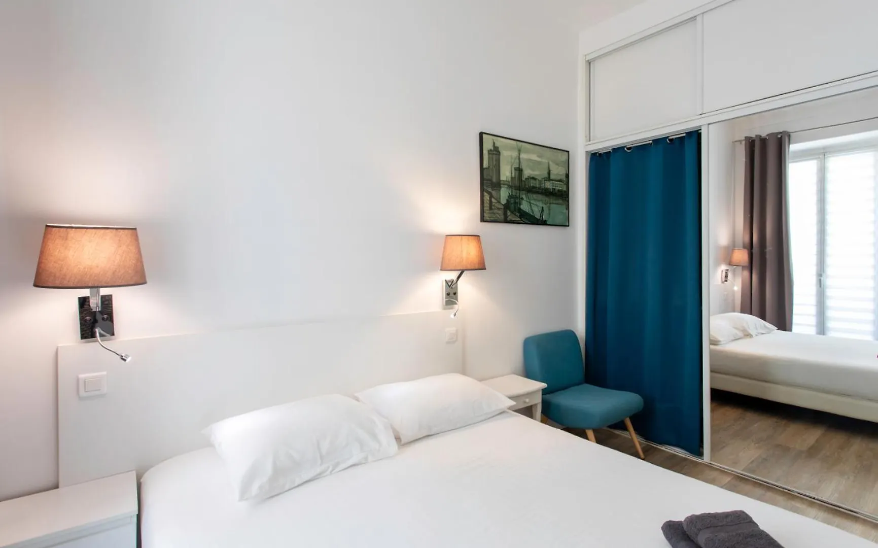 #28 1 Bdr Flat Ac Balcony Hper Central 10Mins To Beach & Old Town Nice France